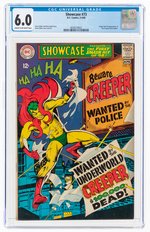 SHOWCASE #73 MARCH-APRIL 1968 CGC 6.0 FINE (FIRST CREEPER).