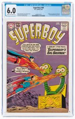 SUPERBOY #89 JUNE 1961 CGC 6.0 FINE (FIRST MON-EL).