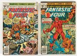 FANTASTIC FOUR BRONZE AGE LOT OF 44 COMIC ISSUES.