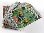 FANTASTIC FOUR COPPER AND MODERN AGE LARGE LOT OF 126 COMIC ISSUES.