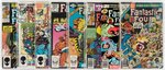 FANTASTIC FOUR BRONZE AGE TO MODERN AGE ANNUALS LOT OF 19 COMIC ISSUES.