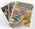 CAPTAIN AMERICA BRONZE AGE LOT OF 40 COMIC ISSUES.