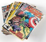 CAPTAIN AMERICA COPPER AGE LOT OF 41 COMIC ISSUES.