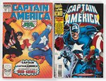 CAPTAIN AMERICA COPPER AGE LARGE LOT OF 67 COMIC ISSUES.