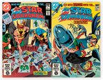 ALL-STAR SQUADRON BRONZE AGE LARGE LOT OF 46 COMIC ISSUES.