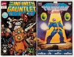 INFINITY GAUNTLET/WAR/THANOS QUEST MODERN AGE LOT OF 14 COMIC ISSUES.