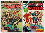 INVADERS BRONZE AGE LOT OF 35 COMIC ISSUES.