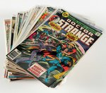 DOCTOR STRANGE BRONZE AGE LARGE LOT OF 62 COMIC ISSUES.