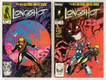 LONGSHOT MODERN AGE LOT OF SIX COMIC ISSUES.