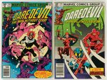 DAREDEVIL BRONZE AGE LOT OF NINE COMIC ISSUES.