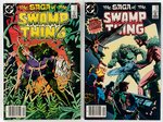 SAGA OF SWAMP THING BRONZE AND COPPER AGE LOT OF 32 COMIC ISSUES.