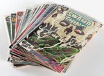 SAGA OF SWAMP THING BRONZE AND COPPER AGE LOT OF 32 COMIC ISSUES.