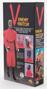 LJN "V" ENEMY VISITOR 12" TALL ACTION FIGURE IN BOX.