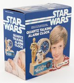 STAR WARS QUARTZ TALKING ALARM CLOCK BY BRADLEY.