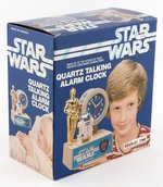 STAR WARS QUARTZ TALKING ALARM CLOCK BY BRADLEY.