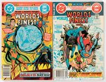 WORLD'S FINEST BRONZE AND COPPER AGE LOT OF 21 COMIC ISSUES.