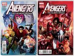 AVENGERS THE CHILDREN'S CRUSADE MODERN AGE LOT OF NINE COMIC ISSUES.