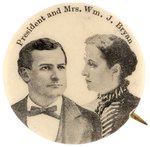 BRYAN & WIFE MARY BAIRD BRYAN JUGATE BUTTON.