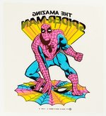 MARVEL COMICS IRON-ONS PACK OF 25 AMAZING SPIDER-MAN TRANSFERS BY ROACH.