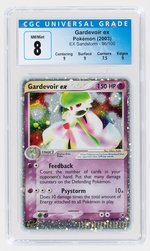 2003 POKÉMON EX SANDSTORM SET GARDEVOIR EX 96/100 HOLO CGC 8 NM/MINT.