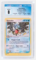 2003 POKÉMON EX DRAGON SET GYARADOS 32/97 REVERSE HOLO CGC 8 NM/MINT.