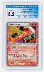 2004 POKÉMON EX FIRE RED & LEAF GREEN SET CHARIZARD EX 105/112 HOLO CGC 8.5 NM/MINT+.