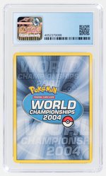 2004 POKÉMON WORLD CHAMPIONSHIP DECKS (ROCKY BEACH) SUICUNE EX CGC 8 NM/MINT.