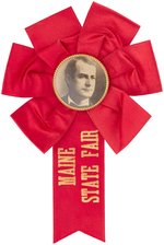 BRYAN "MAINE STATE FAIR" STRIKING RIBBON BADGE.