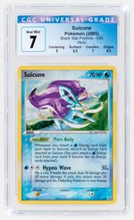 2005 POKÉMON BLACK STAR PROMOS (EX COLLECTOR'S TIN) SUICUNE #30 HOLO CGC 7 NM.