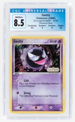 2006 POKÉMON EX LEGEND MAKER SET GASTLY 52/92 REVERSE HOLO CGC 8.5 NM/MINT+.