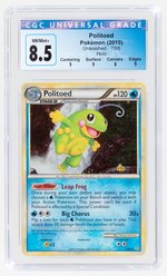 2010 POKÉMON UNLEASHED SET POLITOED 7/95 HOLO CGC 8.5 NM/MINT+.