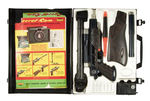 "SECRET SAM" TOY SPY KIT W/GUN, CAMERA, PERISCOPE IN BRIEFCASE.