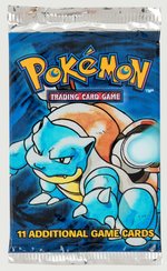 1999 POKÉMON UNLIMITED BASE SET SEALED BOOSTER PACK (BLASTOISE PACKAGING).