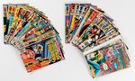 MARVEL TEAM-UP BRONZE AND COPPPER AGE LOT OF 51 COMIC ISSUES.