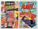 FLASH BRONZE AND COPPER AGE LOT OF 52 COMIC ISSUES.