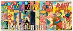 FLASH BRONZE AND COPPER AGE LOT OF 52 COMIC ISSUES.