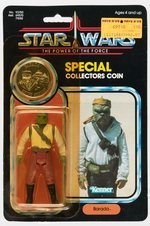 STAR WARS: THE POWER OF THE FORCE - BARADA 92 BACK CARDED ACTION FIGURE W/COLLECTOR'S COIN.