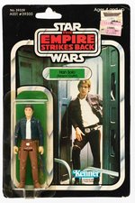 STAR WARS: THE EMPIRE STRIKES BACK - HAN SOLO BESPIN 41 BACK-D CARDED ACTION FIGURE.