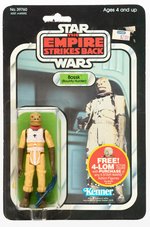 STAR WARS: THE EMPIRE STRIKES BACK - BOSSK 47 BACK-A CARDED ACTION FIGURE.