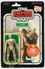 STAR WARS: THE EMPIRE STRIKES BACK - C-3PO (REMOVABLE LIMBS) 47 BACK-A CARDED ACTION FIGURE.