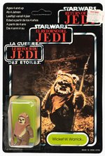 PALITOY STAR WARS: RETURN OF THE JEDI - WICKET TRI-LOGO 70 BACK CARDED ACTION FIGURE.