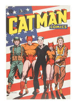 "CATMAN COMICS" #27 COVER PROOF.