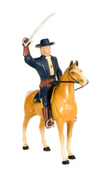 GENERAL CUSTER WITH TAG FULL SIZE HARTLAND FIGURE.