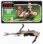 STAR WARS: RETURN OF THE JEDI - SPEEDER BIKE VEHICLE IN BOX.