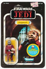 STAR WARS: RETURN OF THE JEDI - SNAGGLETOOTH 48 BACK-A CARDED ACTION FIGURE.