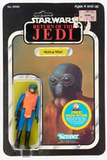 STAR WARS: RETURN OF THE JEDI - WALRUS MAN 48 BACK-A CARDED ACTION FIGURE.