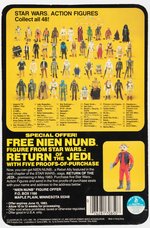 STAR WARS: RETURN OF THE JEDI - WALRUS MAN 48 BACK-A CARDED ACTION FIGURE.