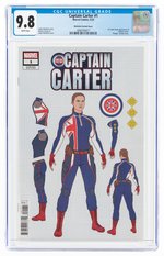 CAPTAIN CARTER #1 MAY 2022 CGC 9.8 (VARIANT EDITION).