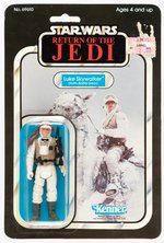 STAR WARS: RETURN OF THE JEDI - LUKE SKYWALKER (HOTH BATTLE GEAR) 65 BACK-A CARDED ACTION FIGURE.