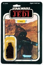 STAR WARS: RETURN OF THE JEDI - JAWA 65 BACK-A CARDED ACTION FIGURE.